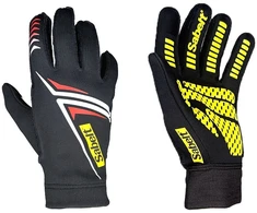 „Sabelt Sim Racing“ „Sabelt G34 Sim Gloves“ lenktynių pirštinės, su jutikliniu valdymu, silikoninis delnas, 238–246 mm apimtis, juodas, XL