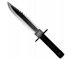 „Cinema Classic Rambo I“ didelis peilis su odiniu makštimi CC-H1 360 mm Juodas