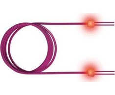 Easylan SACON Kabelis światłowodowy LED patch duplex 50/125m OM4, LC/LC, violetinė, 3 m