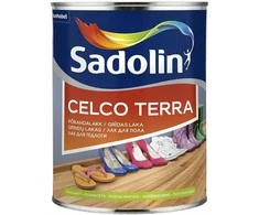 Medinių grindų lakas SADOLIN CELCO TERRA 20, pusiau matinis, 1 l