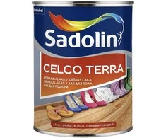 Medinių grindų lakas SADOLIN CELCO TERRA 90, blizgus, 1 l