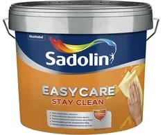 Nešvarumus atstumiantys sienų dažai SADOLIN EASYCARE, matiniai, baltos sp., BW bazė, 10 l