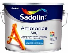 Lubų dažai SADOLIN AMBIANCE SKY, baltos sp., visiškai matiniai, 2,5 l