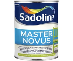 Vandeniniai alkidiniai dažai SADOLIN MASTER NOVUS 15, pusiau matiniai, baltos sp., 2,5 l