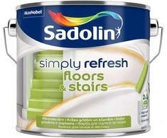 Sadolin PAINT SIMP REFRESH FLOORS&amp;STAIRS BW 2.5L