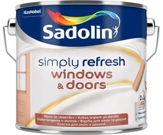 Sadolin PAINT SIMP REFRESH WINDOWS&amp;DOORS BW 2.5L