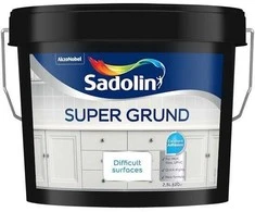 Gruntavimo dažai SADOLIN BINDO BASE, matiniai, baltos sp., 2,5 l