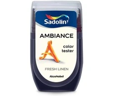 Spalvos testeris SADOLIN AMBIANCE FRESH LINEN, visiškai matiniai, 30 ml