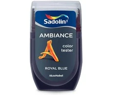 Mėlyna sp. testeris SADOLIN AMBIANCE ROYAL Mėlynas, visiškai matiniai, 30 ml