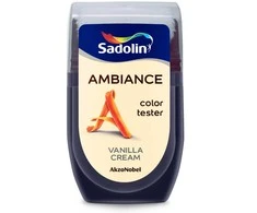 sp. testeris SADOLIN AMBIANCE VANILLA CREAM, visiškai matiniai, 30 ml