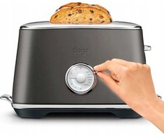 Skrudintuvas Sage the Toast Select Luxe 2 slice(s) 1000 W Juodas, Nerūdijantis plienas