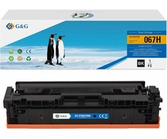 G&amp;G suderinamas toneris su 067 H BK, 5106C002, juodas, 3130s, didelės talpos