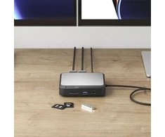 Šakotuvas Stacja/replikator Alogic ALOGIC DUAL DISPLAYPORT UNIVERS