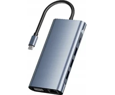 Šakotuvas „Bounn 11in1“ USB-C dokas / replikatorius (JL-CX11)