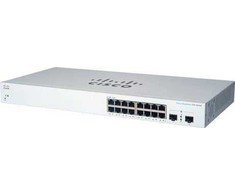 Šakotuvas Switch Cisco CBS220-16T-2G-EU-RF (Atnaujinta)