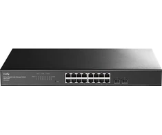 Šakotuvas Cudy 16 prievadų Gigabit Cloud Easy-Managed komutatorius su 2 SFP, GS1016ES2 1.0 Valdomas L2 Gigabit Ethernet (10/100/1000) Juodas