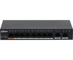 Šakotuvas PRAMONINIS SWITCH'AS POE PFS3010-8GT-96-V2 8 PRIEVADŲ DAHUA