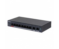 Šakotuvas Switch Dahua Technology Switch zarządzalny Dahua CS4010-8GT-60 8x1GbE 2x1GbE uplink PoE 60W