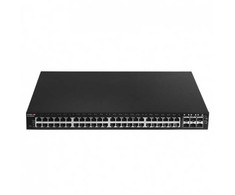 Šakotuvas Edimax 48 gigabito Ethernet prievadai ir 6 10 gigabito Sfp+ prievadai.