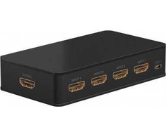 „Goobay“ rankinis HDMI jungiklis nuo 4 iki 1 (4K@60Hz)