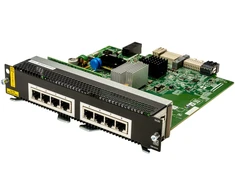 Šakotuvas Hewlett Packard (HP) Switch HPE Aruba Networking CX 5420 8p Smart Rate 1G/2.5G/5G/10G Class8 PoE modulis - Switch - L3 - valdomas - 8 x 1/2.5/5/10GBase-T (PoE++) - Oro srautas iš priekio į galą - Kištukinis modulis - PoE Class 8