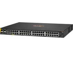Šakotuvas HPE „Aruba Networking CX 6100 48G 4 klasės PoE 4SFP+ 740W“ komutatorius - Komutatorius - L3 - valdomas - 48 x 10/100/1000 (PoE+) + 4 x 1 Gigabit/10 Gigabit SFP+ (uplink) - šoninis oro srautas - montuojamas į stelažą, montuojamas ant sienos - PoE+ (740 W) - CTO