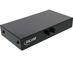 Šakotuvas InLine ® VGA perjungiklis 2-prievadas, 15- pin sub- D HD
