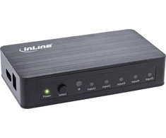 InLine ® HDMI perjungiklis, 5 prievadai, 4K2K @ 60Hz, HDCP 2.2