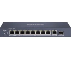 Šakotuvas SWITCH POE DS-3E0510HP-E 8 PRIEVADŲ SFP Hikvision