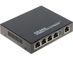 Šakotuvas TST SWITCH POE SPS-4P/1 5 PRIEVADŲ