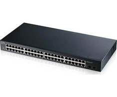 Šakotuvas Zyxel GS1900-48 50 prievadų Gigabit Web Smart jungiklis, 48x gigabit RJ45, 2x SFP v2