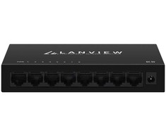 Šakotuvas Switch Lanview LVN-DESK-8PORT-1G bez kategorii