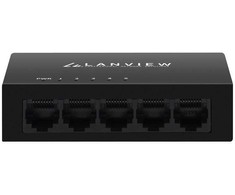 Šakotuvas Switch Lanview Unmanaged 5 port (Unmanaged 5 port Switch)