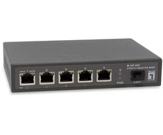 Šakotuvas Level One Switch LevelOne Switch 6x GE GEP-0625 2.5GbE 57W 8xPoE+ sw