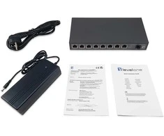 Šakotuvas Level One LevelOne Switch 9x GE GEP-0925 2.5GbE 108W 8xPoE+ sw