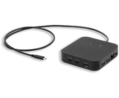 Šakotuvas LMP USB-C Triple-DisplayDock 4K 12 prievadų USB-C prijungimo stotelė su „DisplayLink“