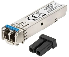 Šakotuvas Modulis SFP Lanberg Światłowodowy SFP DO 10KM 1GB/S 1310NM LC/UPC Gigabit Single Mode (SFP1-SM-LU-1-10)