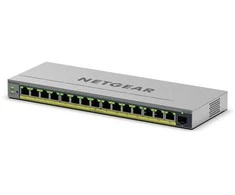 Šakotuvas Netgear 16-PORT POE+ 1G PLUS SWITCH - 1XSFP PORT 231W