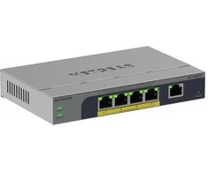 Šakotuvas Netgear 5-PORT POE+ 1G PLUS SWITCH - POE BUDGET 120 W FANLESS