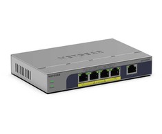 Šakotuvas Netgear 5-PORT 1GB UNMANAGED POE SWITCH - (GS105PP)