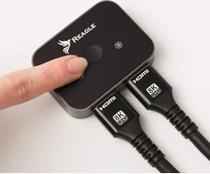 Šakotuvas Reagle Reagle SWITCH HDMI 2.1 2x1 SPLITTER 1x2 Skirstytuvas 4k 144hz