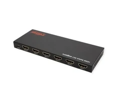 Šakotuvas Roline HDMI perjungiklis, 5x1, 4K 60 Hz, su pulteliu