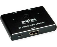 Šakotuvas Roline Przełącznik 8K HDMI, 2-głośnikowy