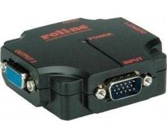 Šakotuvas Roline ROLINE VGA 2 krypčių vaizdo skirstytuvas. 450 MHz