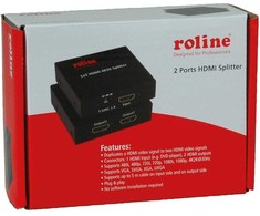Šakotuvas „Roline Splitter“ – 2 x HDMI (14.01.3555)