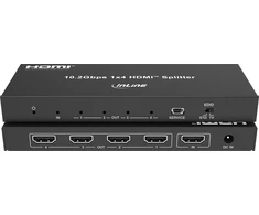 Šakotuvas Sbox InLine® Video Splitter, 1x4, HDMI 4K/30Hz