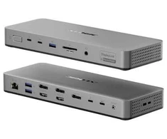 Šakotuvas Alogic keturių 4K „Thunderbolt 4“ hibridinė prijungimo stotelė