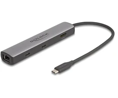 Stacja/replikator Delock USB 40 Gbps USB Type-C™ / Thunderbolt 3 / Thunderbolt 4 (87865)