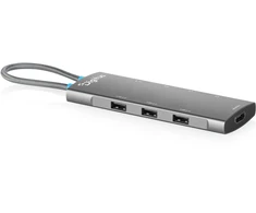Šakotuvas Stacja/replikator Digitus USB-C Docking Station, 8-Port, HDMI, USB, PD (DA-70920)