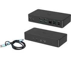 I-TEC USB 3.0 USB-C Thunderbolt 3 Professional Dual 4K Ekrano prijungimo stotis Generation 2 + maitinimo tiekimas 100 W